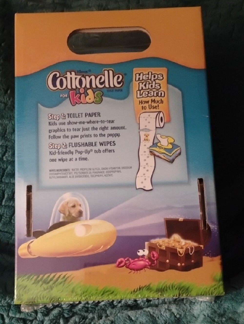 Kids Trial Kit Toilet Paper - Blue - Picture 2 of 3